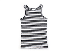 Name It bright white/black striped tank top